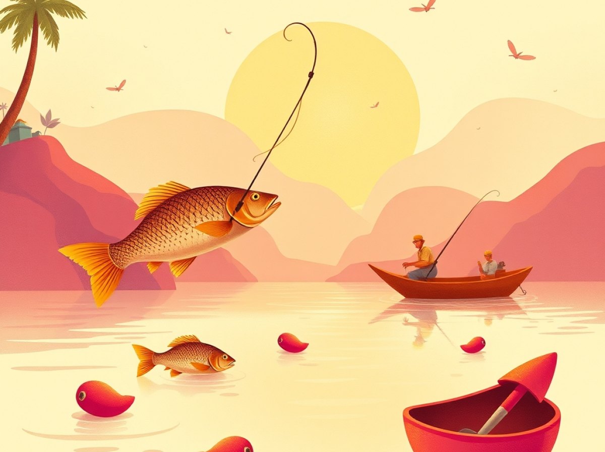 Editorial banner illustrating Why Is Diwa Play the Best Place to Play Fishing Games in India?
